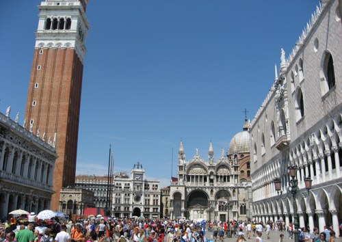 Bible, bridge, canal, gondola, italy, mask, Saint Mark, temple, venice