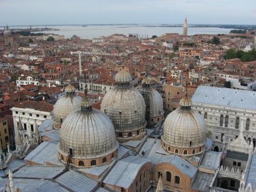 Bible, bridge, canal, gondola, italy, mask, Saint Mark, temple, venice