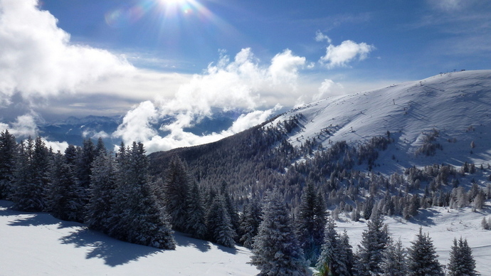 Enjoying Mountain Views. Plose