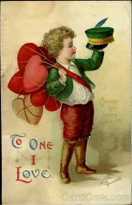 Valentine's Day postcard