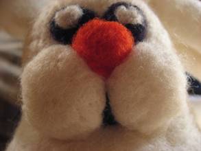 Felted rabbit