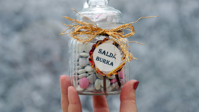 Christmas Gifts in Jars