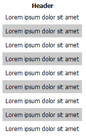 How to Create a Zebra? Smarty, jQuery, CSS3