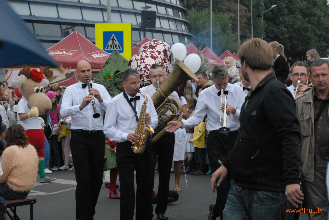 city, festival, Riga