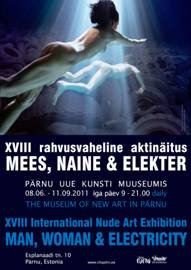 art, Estonia, man, museum, Pärnu, woman