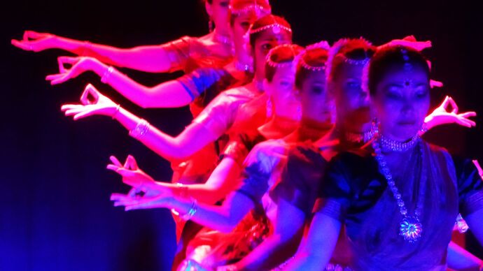 Indian Dance. New Earth Project Presentation