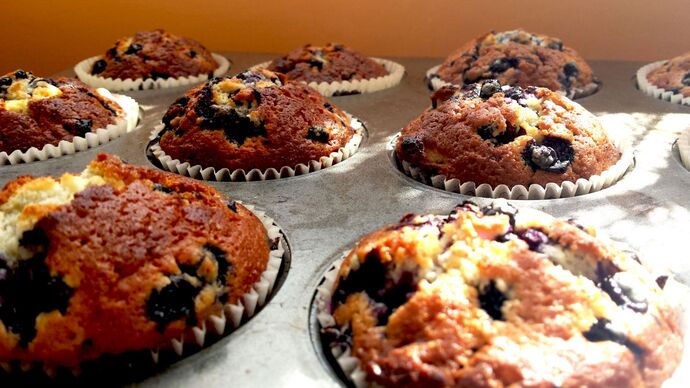 Quick Blueberry Muffins