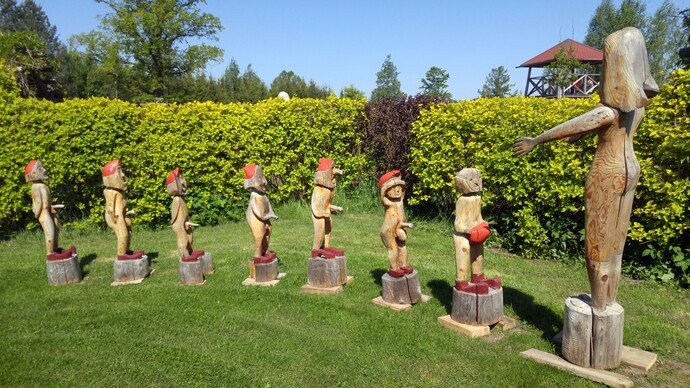 A Captivating Day at the Beverīna Wooden Sculpture Park and Labyrinths