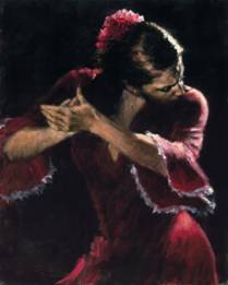 dance, flamenco, gypsy, tangos