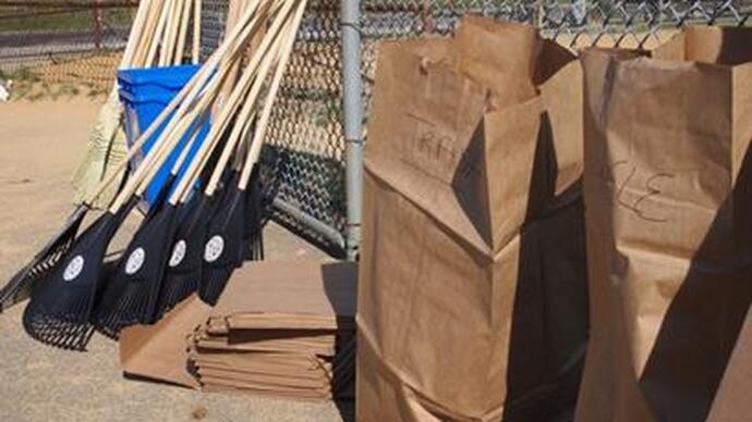 The Great Spring Community Clean-Up in Sarkandaugava