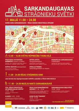 Sarkandaugava Workers' Festival on 17 May