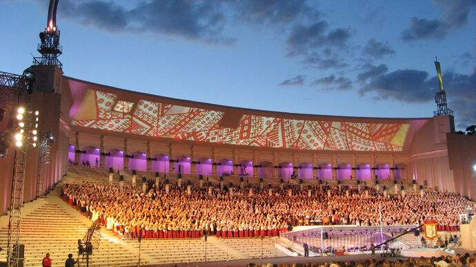 The Latvian Song and Dance Festival
