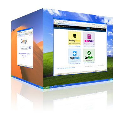 3D desktops for MS Windows